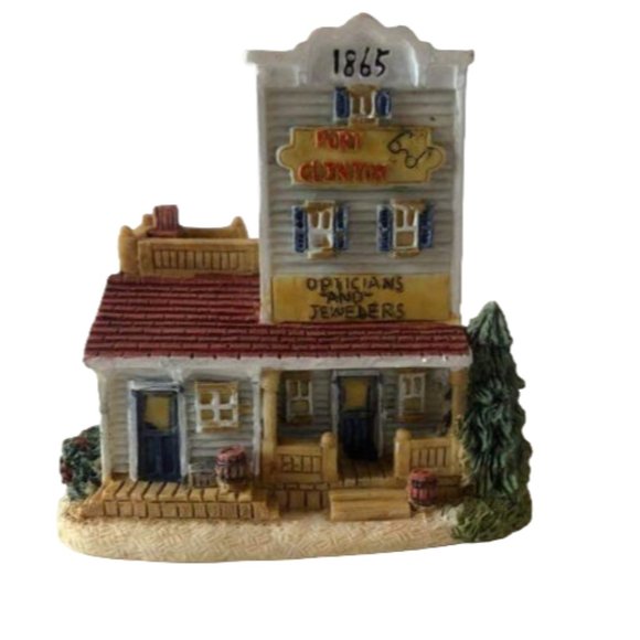 1992 Liberty Falls Americana Collection PORT CLINTON JEWERY Village Miniature - Picture 3 of 8